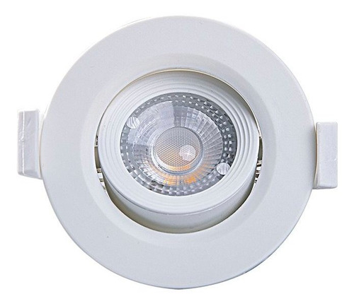 10 Spot Led Taschibra Redondo Emb Alltop Mr11 3w Autovolt