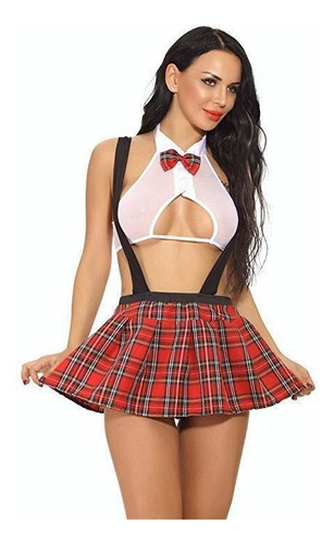 Lenceria Erótica Babydoll Disfraz Cosplay Sexy Transparente