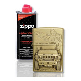 Kit Zippo / Gasolina + 1 Encendedor Tipo Zippo Jf