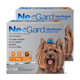 2 Nexgard 2 A 4 Kg Carrapato Antipulgas Original Nota Fiscal