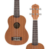 Ukulele Soprano 21 Tribes Natural Sapele Kalani + Bag