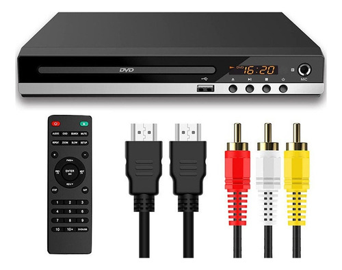 Aparelho Reproductor De Dvd Rca Usb Mp3 Cd Ripping Controle