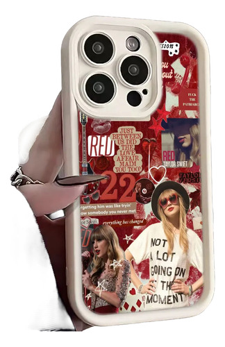 Funda De Teléfono Singer Taylorswift Para iPhone 15, 14, 13,