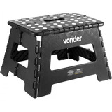 Banqueta Multiuso Dobrável Plástica Até 150kg 22cm - Vonder