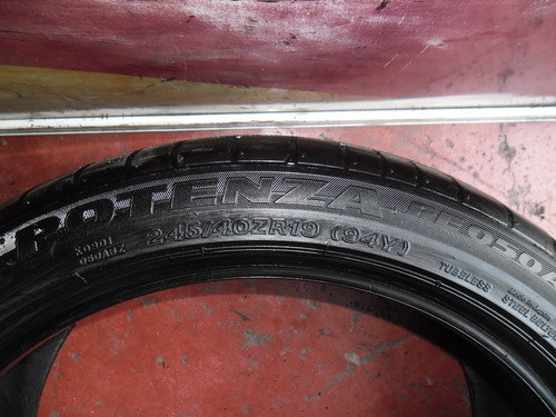 Llanta 245 40 19 Bridgestone Potenza Re 050a Runflat 1174