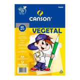 Bloco Papel Vegetal A4 60g. 10f. Canson
