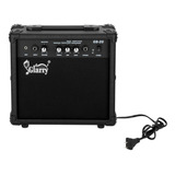 Amplificador De Bajo Eléctrico Glarry 20w 29x11.3x27 Cm