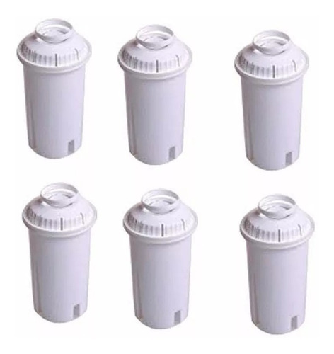 6 Filtros Purificador De Agua Para Jarra Humma Aprob. Anmat