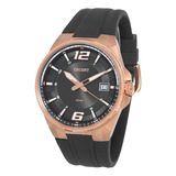 Relógio Orient Masculino Mrsp1003 G2px Aço Bronze Analogico Cor Da Correia Preto Cor Do Bisel Rose Cor Do Fundo Preto