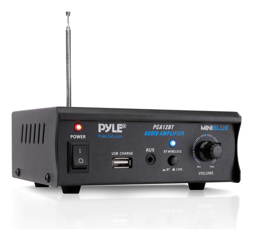 Amplificador Estéreo Bluetooth Pyle - Mini Amplificador De P