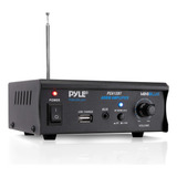 Amplificador Estéreo Bluetooth Pyle - Mini Amplificador De P