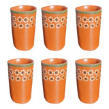 Vaso Jaibolero De Barro Cantarito Tequilero 500 Ml 30 Pz