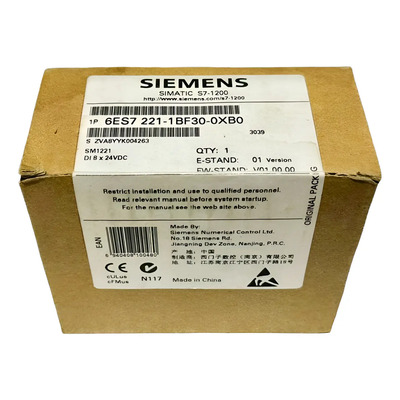 Siemens Simatic Tarjeta 6es7 221-1bf30-0xb0 Para Plc S7-1200