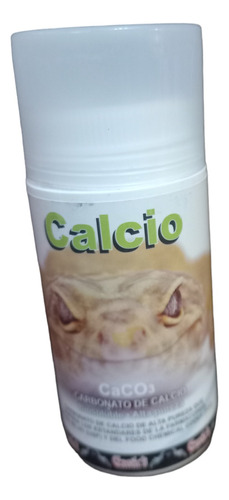 Calcio Para Reptiles Anfibios Iguanas Tortugas Varanos 120gr