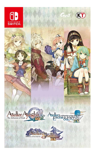 Atelier Dusk Trilogy Deluxe Pack - Switch Físico - Sniper