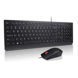 Combo Teclado Y Mouse Lenovo Con Ñ Alambrico Todo En Uno