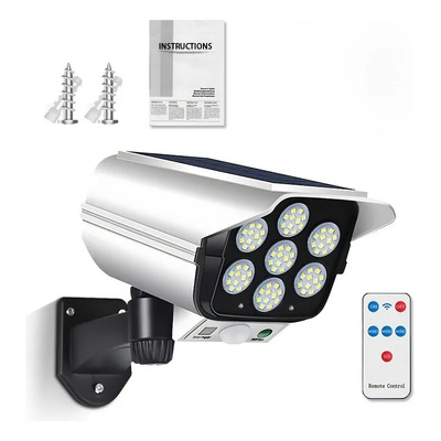 Foco Reflector Solar Con Sensor De Movimiento Para Exterior | Envío gratis