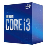 Processador Core I3-10100f, Cache 6mb, 4.3 6m Ghz, Lga 1200