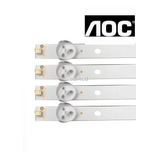 Kit 4 Barras Leds  Le40f1465/25  Original Aoc