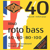 Rotosound Rb (40 Cuerdas De Bajo Níquel (sin Seda) (40 60