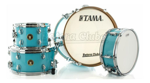 Bateria Tama Club-jam Aqua Blue 18',10,14',13' (shell Pack)