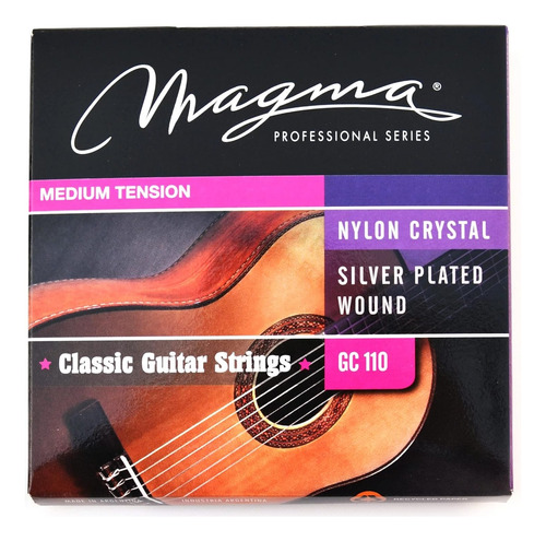 Cuerdas Magma Para Guitarra Criolla Tension Media O Alta