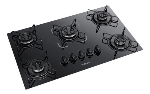 Cooktop Fogão Itatiaia Essencial 5 Bocas Bivolt Preto