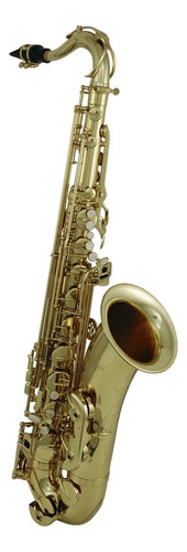 Roy Benson Ts-202 Saxofón Tenor Tono Bb Si Bemol Con Estuche Color Dorado