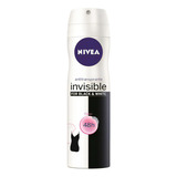 Desodorante Spray Nivea 150 Ml Invisible Black & White Clear