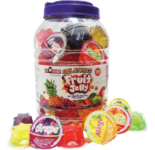 Tacitas De Gelatina Frutal Tarro - G - g a $0