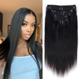 Extensiones Cabello Real Negro Negro Natural 120gr 16in