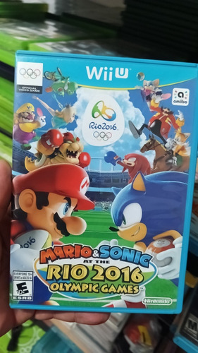 Mario And Sonic Río 2016 Wii U Juegos Videojuegos 