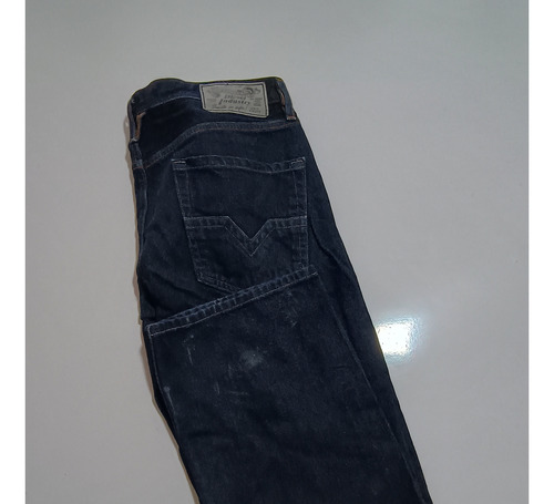 Pantalón Negro Diesel 34 Talla 