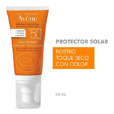 Avene Solar Spf50+ Fluido Mat Perfect Color X 50 Ml