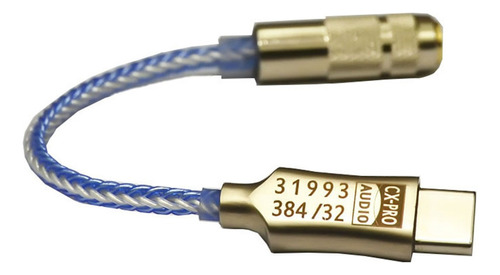 Amplificador De Auriculares Cx31993 Usb Tipo C Dac Azul Con