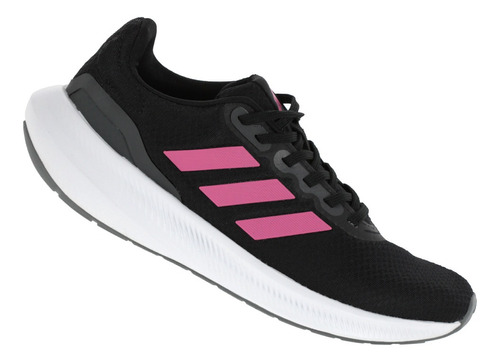 Tênis adidas Runfalcon 3.0 Preto E Rosa - Feminino