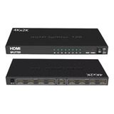 Divisor Hdmi 1.4 Hdcp Splitter 1 Entrada /8 Saídas 1080p 1x8