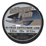 Nylon Pesca Balsax Silver Fish 0,30mm 100mts 10.6kg Sil Blue