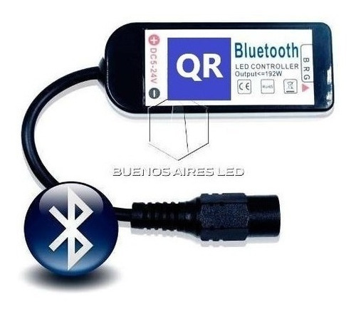 Controladora Led Rgb Audioritmica Control Tira Bluetooth