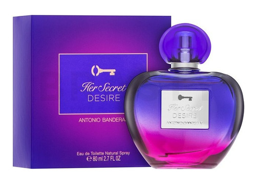 Antonio Banderas Her Secret Desire Edt 80ml