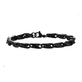 Pulsera De Acero Inoxidable Hombre 6mm Moda Masculina