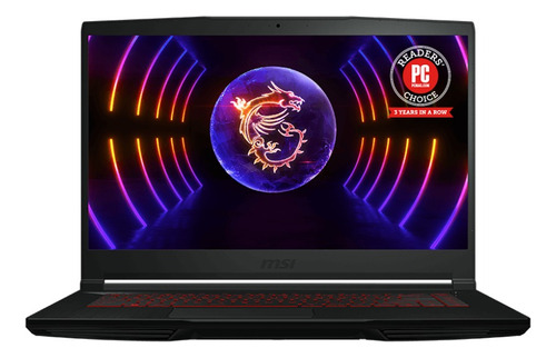 Laptop Msi Gf63 Thin 11sc Gtx 1650 I5 11400h 8gb 256gb 15.6 Color Negro