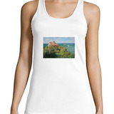 Musculosa Mujer Monet Pintura Realismo Acuarela Arte M4