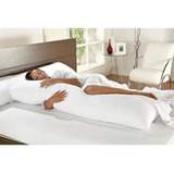 Travesseiro De Corpo Xuxao + Fronha Ziper Percal Silicone 
