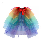 Tutu Arcoiris Falda Tul Colores Lgbt Pride Orgullo Marcha