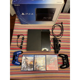 Playstation 4 Fat 500gb + 2 Controles + 3 Juegos + Camara