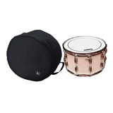 Kit Caixa Bateria Phx 14x8 Branco Pele Cristal + Capa Luxo