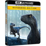 Jurassic World Domínio 4k Uhd Blu Ray Steelbook (lacrado)