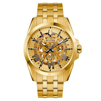 Reloj Bulova Sutton Automatic Pvd Gold Original Color de la correa Dorado Color del bisel Dorado Color del fondo Dorado | Envío gratis