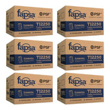 6 Cajas Toalla Interdoblada Fapsa Tipo Sanitas Ti2250 8/250 